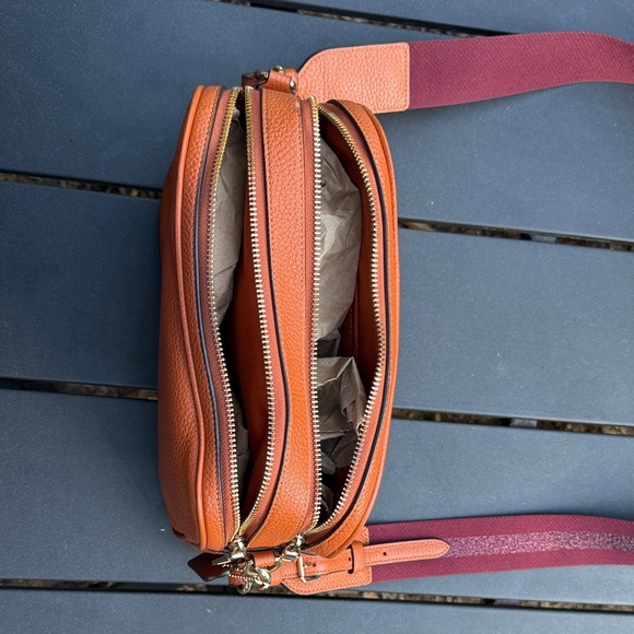 Coach Burnt Orange Crossbody Bag - Picture 6 of 8